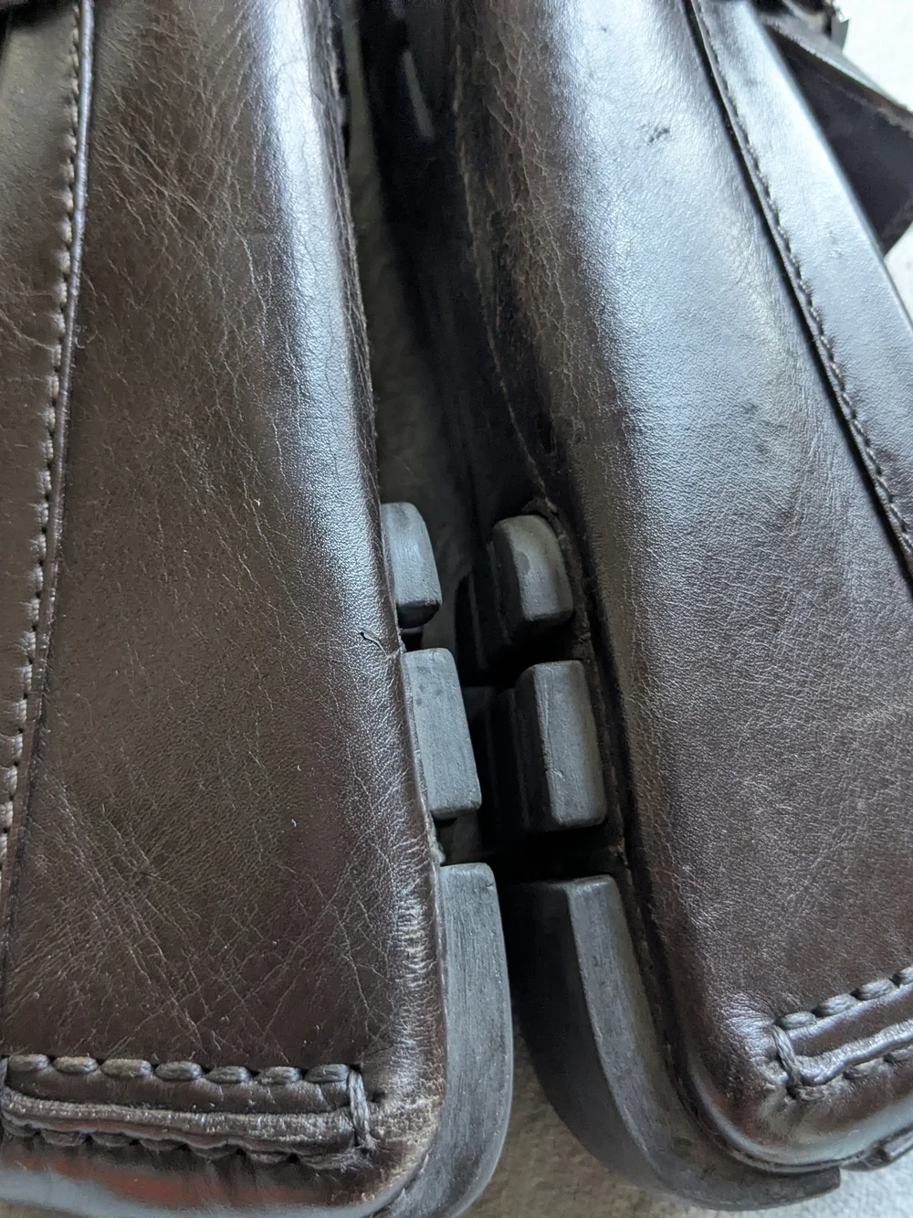 Louis Vuitton Brown Leather Men's Driving Loafers 9.5